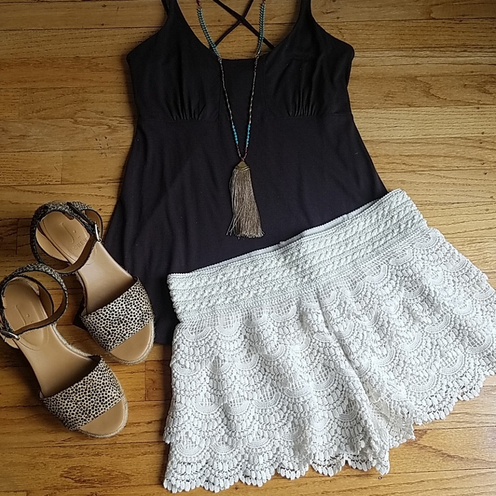 Jolt Crochet Shorts